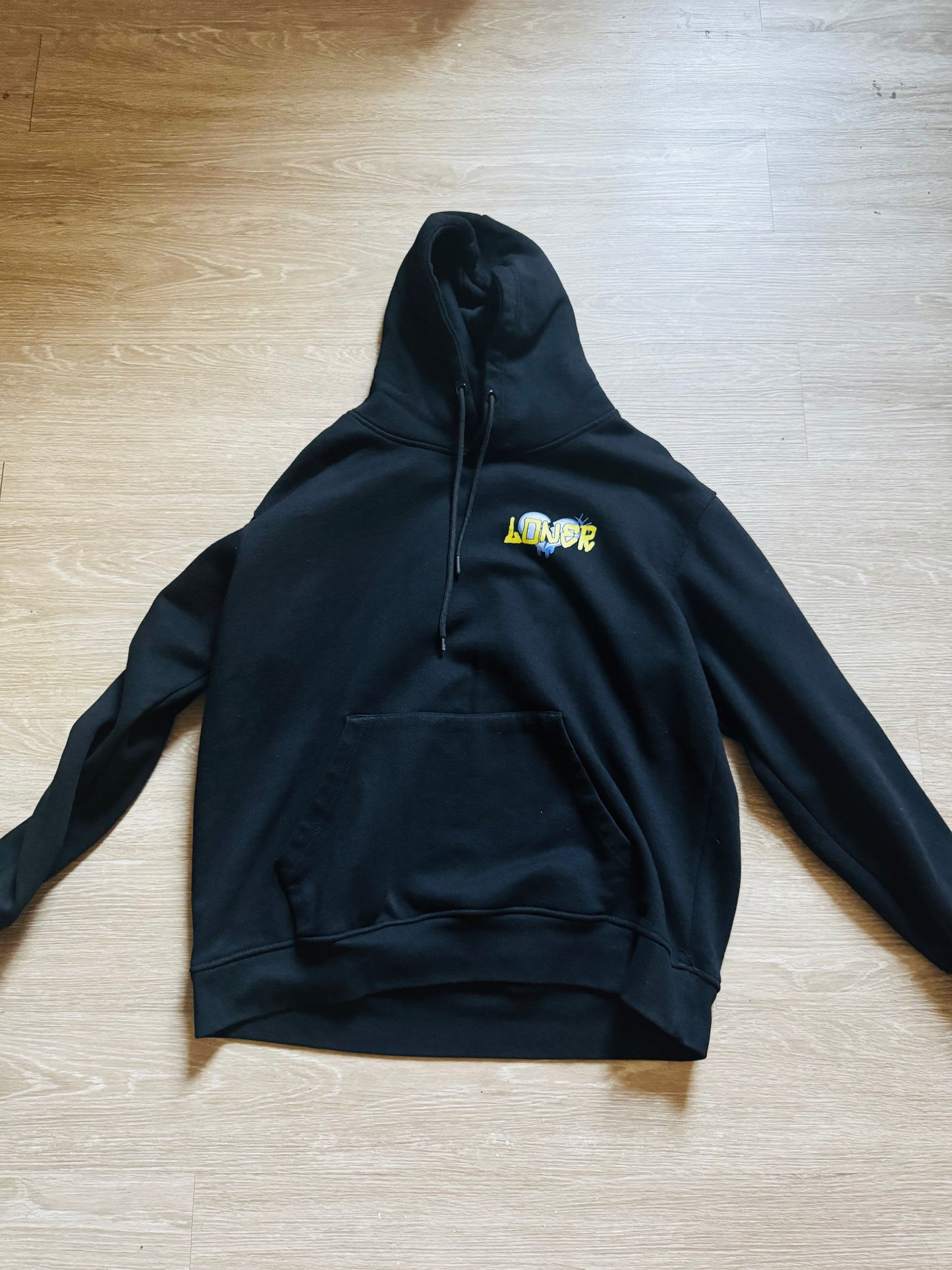 LONER Limited Edition Black Hoodie