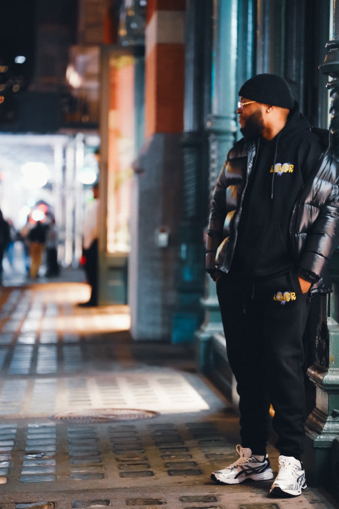 LONER Limited Edition Black Hoodie